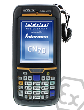 CN70型号 强固式防爆windows mobile 6.5系统防爆手持终端，PDA，2区